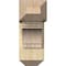 Ekena Millwork Merced Craftsman Rough Sawn Bracket w/ Offset Brace, Douglas Fir, 8"W x 20"D x 20"H BKT0806X20X20MRC04RDF - alternate 2